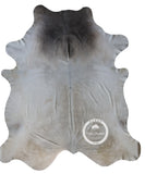 Grey Cowhide Rug , Size: X-Jumbo(XXL), Code: AW105