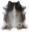 Grey Cowhide Rug , Size: X-Jumbo(XXL), Code: AW107