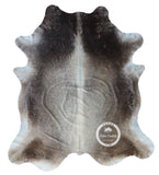 Grey Cowhide Rug , Size: X-Jumbo(XXL), Code: AW107