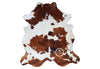 Tricolor Cowhide Rug , Size: X-Jumbo(XXL), Code: AW118