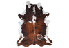 Exotic Tricolor Cowhide Rug , Size: X-Jumbo(XXL), Code: AW124