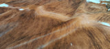 Light Brindle Tricolor Cowhide Rug , Size: Jumbo(XL), Code: AX99