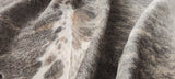 Grey Cowhide Rug , Size: Jumbo(XL), Code: AX73