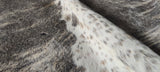 Grey Cowhide Rug , Size: Jumbo(XL), Code: AX73