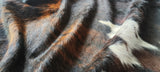 Exotic Tricolor Cowhide Rug , Size: Large(L), Code: AX135