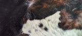 Exotic Tricolor Cowhide Rug , Size: Large(L), Code: AX135