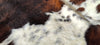 Exotic Tricolor Cowhide Rug , Size: Large(L), Code: AX107