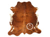Light Brindle  Cowhide Rug , Size: Medium(M), Code: AW18