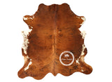 Light Brindle  Cowhide Rug , Size: Medium(M), Code: AW18
