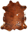 Light Brindle Tricolor Cowhide Rug , Size: Jumbo(XL), Code: AZ16