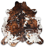 Exotic Tricolor Cowhide Rug , Size: Large(L), Code: DR02