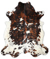 Exotic Tricolor Cowhide Rug , Size: X-Jumbo(XXL), Code: BR110