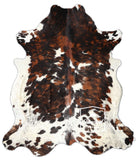 Exotic Tricolor Cowhide Rug , Size: X-Jumbo(XXL), Code: BR110