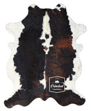 Tricolor Cowhide Rug , Size: X-Jumbo(XXL), Code: BR136