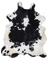 Black and White Cowhide Rug , Size: Large(L), Code: BR138