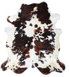 Tricolor Cowhide Rug , Size: Jumbo(XL), Code: BR146