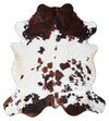 Tricolor Cowhide Rug , Size: X-Jumbo(XXL), Code: BR148