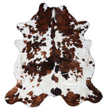 Exotic Tricolor Cowhide Rug , Size: Jumbo(XL), Code: BR153
