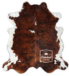 Tricolor Cowhide Rug , Size: Jumbo(XL), Code: BR155