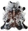 Salt & Pepper Cowhide Rug , Size: X-Jumbo(XXL), Code: BR159