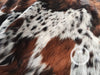 Exotic Tricolor Cowhide Rug , Size: X-Jumbo(XXL), Code: AW159