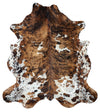 Exotic Tricolor Cowhide Rug , Size: X-Jumbo(XXL), Code: AW163