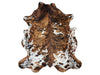 Exotic Tricolor Cowhide Rug , Size: X-Jumbo(XXL), Code: AW163