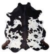 Tricolor Cowhide Rug , Size: Jumbo(XL), Code: BR166