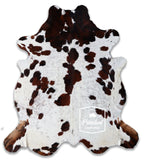 Tricolor Cowhide Rug , Size: X-Jumbo(XXL), Code: BR173