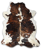 Tricolor Cowhide Rug , Size: Large(L), Code: DR18