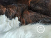Dark Brindle Tricolor Cowhide Rug , Size: X-Jumbo(XXL), Code: AW180