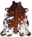 Exotic Tricolor Cowhide Rug , Size: X-Jumbo(XXL), Code: BR189