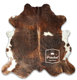 Exotic Tricolor Cowhide Rug , Size: Jumbo(XL), Code: DR19