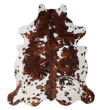Exotic Tricolor Cowhide Rug , Size: X-Jumbo(XXL), Code: BN55