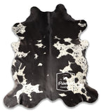 Brown and White Cowhide Rug , Size: Large(L), Code: DR20