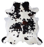 Tricolor Cowhide Rug , Size: X-Jumbo(XXL), Code: BR29