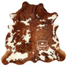 Tricolor Cowhide Rug , Size: Medium(M), Code: BN63