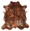 Exotic Tricolor Cowhide Rug , Size: Large(L), Code: BN103