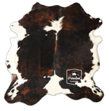 Tricolor Cowhide Rug , Size: Small(S), Code: BN90