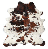 Exotic Tricolor Cowhide Rug , Size: Small(S), Code: BN89