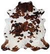 Tricolor Cowhide Rug , Size: Jumbo(XL), Code: BN84