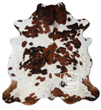 Tricolor Cowhide Rug , Size: Jumbo(XL), Code: BN84