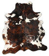 Tricolor Cowhide Rug , Size: Medium(M), Code: BN98