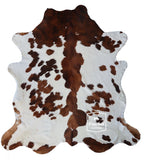 Tricolor Cowhide Rug , Size: Jumbo(XL), Code: DR36