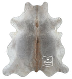 Grey Cowhide Rug , Size: Large(L), Code: AX89