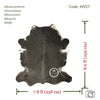 Salt & Pepper Cowhide Rug , Size: X-Jumbo(XXL), Code: AW27