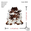Tricolor Cowhide Rug , Size: Jumbo(XL), Code: BN84