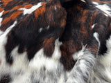 Exotic Tricolor Cowhide Rug , Size: X-Jumbo(XXL), Code: BR110