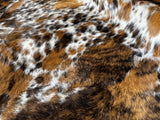 Exotic Tricolor Cowhide Rug , Size: Jumbo(XL), Code: AZ27
