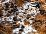 Exotic Tricolor Cowhide Rug , Size: Jumbo(XL), Code: AZ27